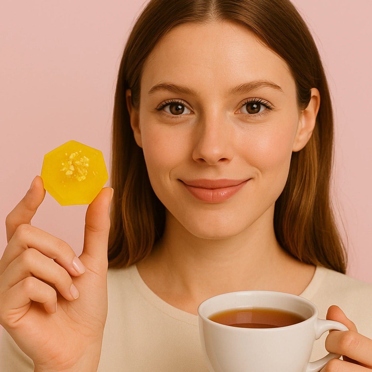 Collection Citrine - 5 Cristaux Comestibles