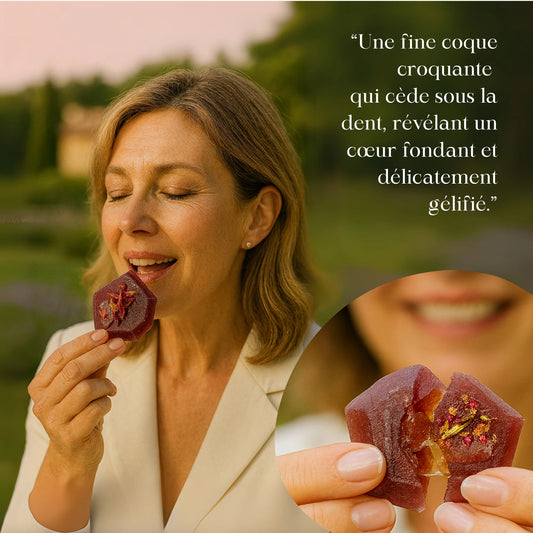 Cristal Comestible au Thé au Citron