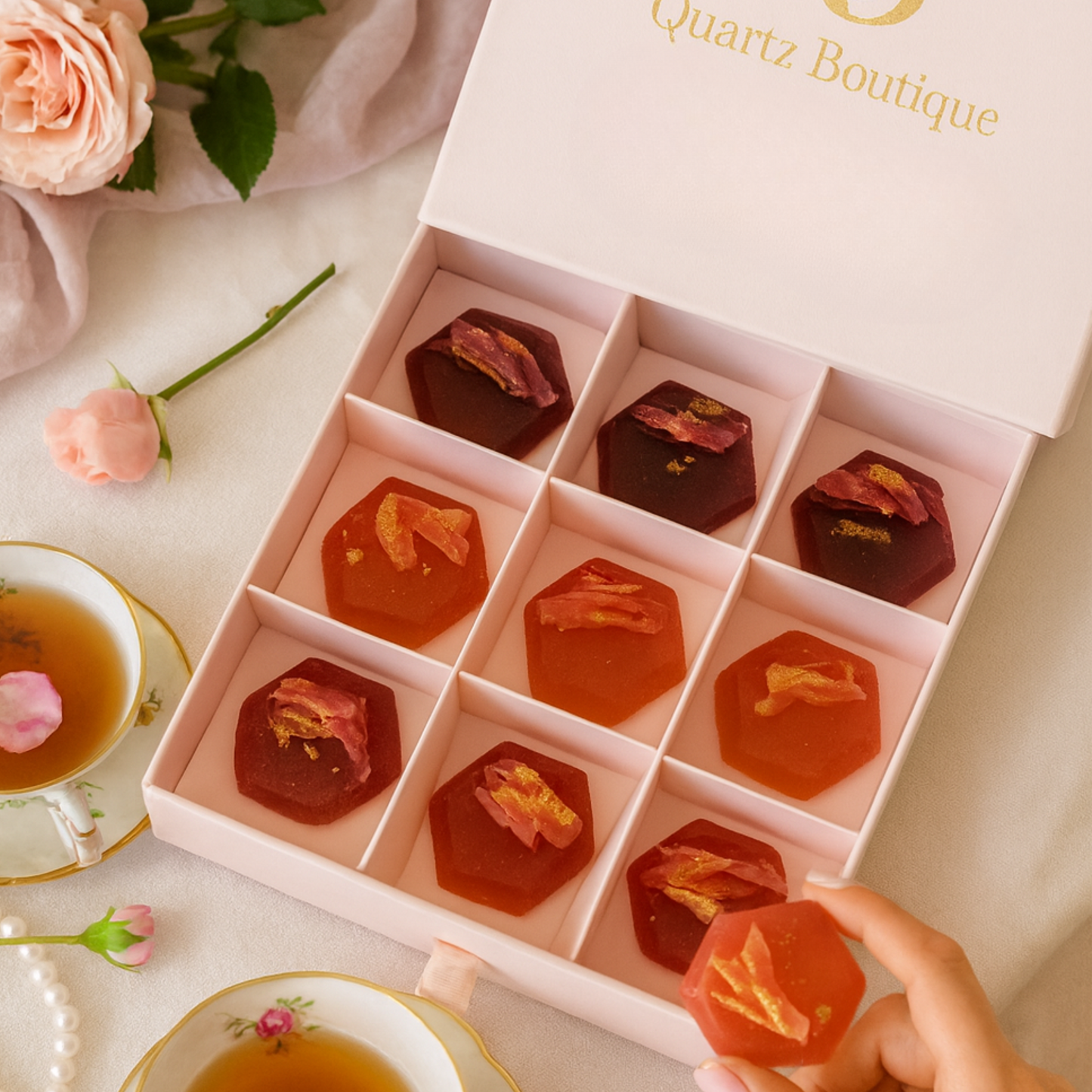 Collezione di frutti rossi